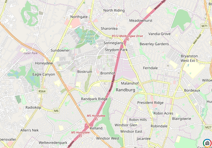 Map location of Bromhof